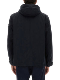 Stone Island Men Waterproof Jacket With Hood