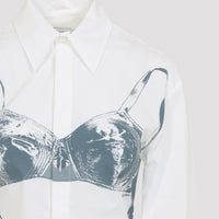 Jean Paul Gaultier Scanned Bra Shirt Women