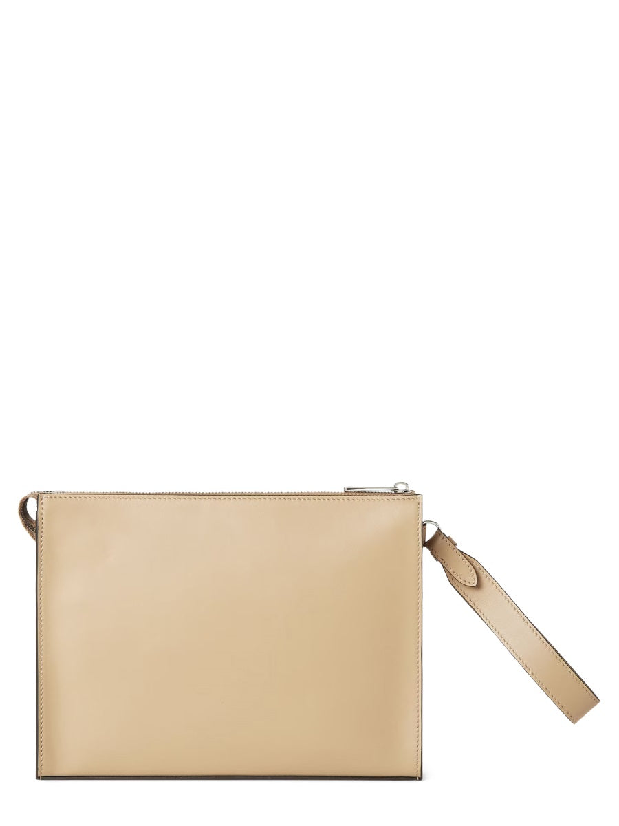 Fendi Men Clutch "Squared Ff"