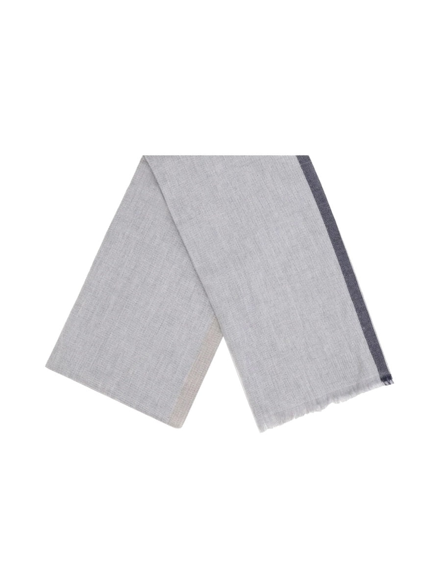 Brunello Cucinelli Men Sciarpa Di Lana E Cashmere