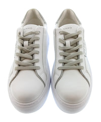 Pinko Women's White and Silver Logo Low-Top Sneakers-10