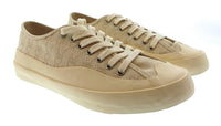 Pinko Women's Beige Monogram Canvas Low-Top Sneakers-9