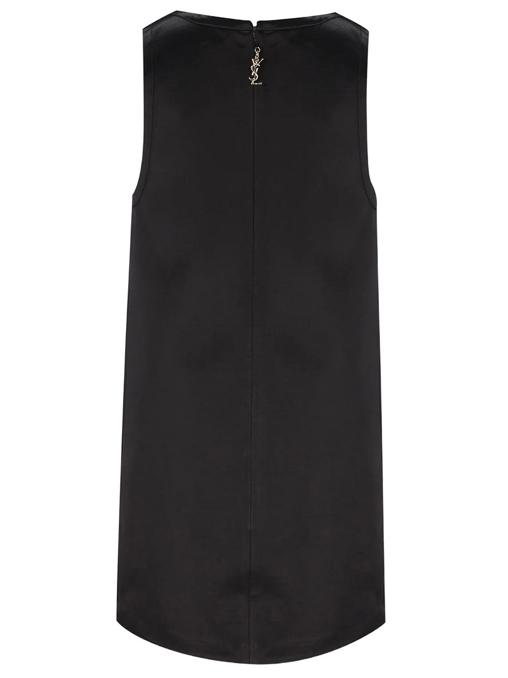Saint Laurent Women Cassandre Shift Dress In Satin