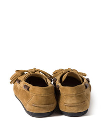 MIUMIU Deck Suede Loafers With Tassels Women