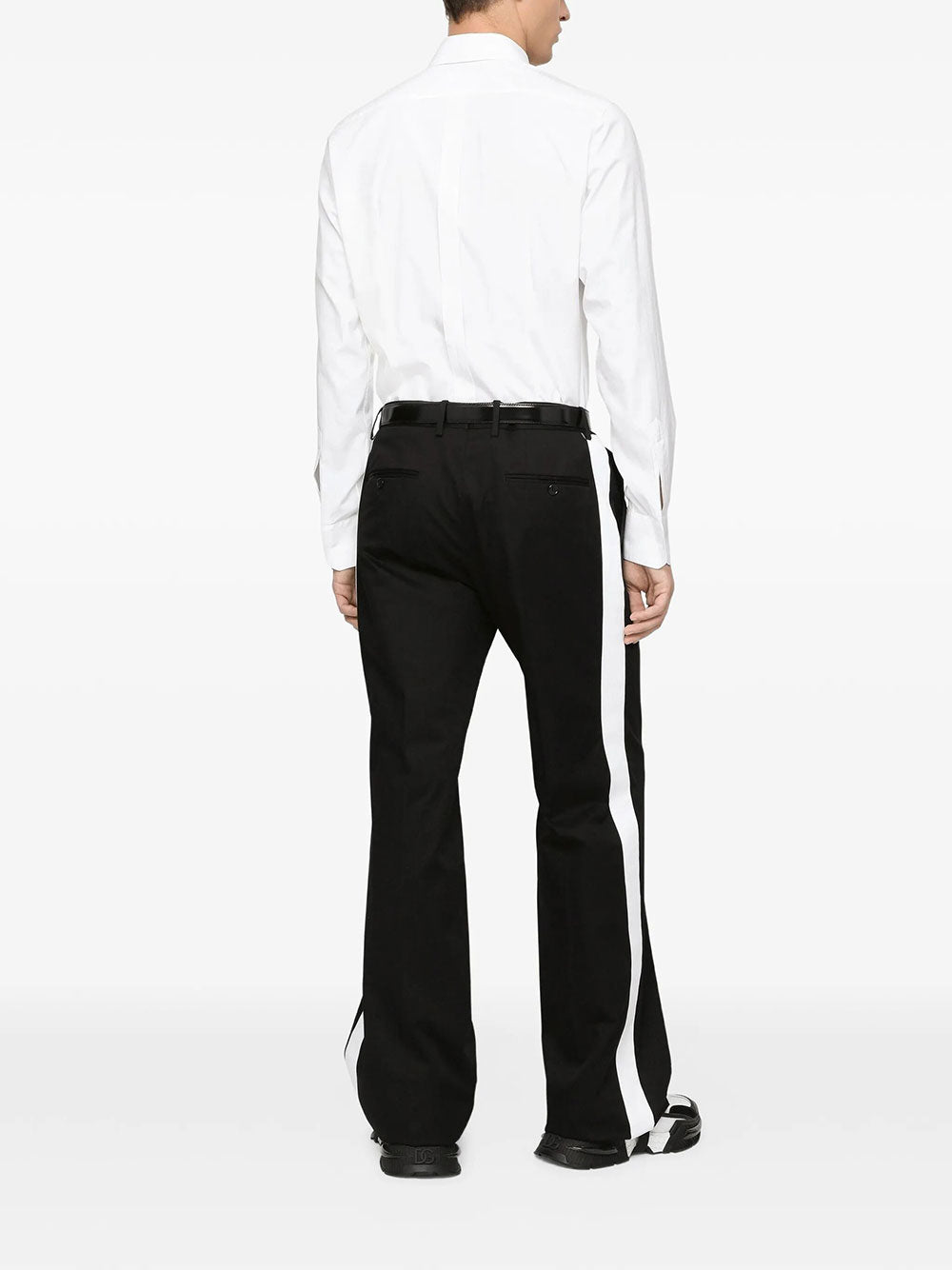 DOLCE & GABBANA Dolce & Gabbana Men Stretch-Poplin Shirt