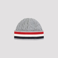 Thom Browne Cable-Knit Beanie Men