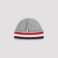 Thom Browne Cable-Knit Beanie Men