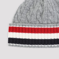 Thom Browne Cable-Knit Beanie Men