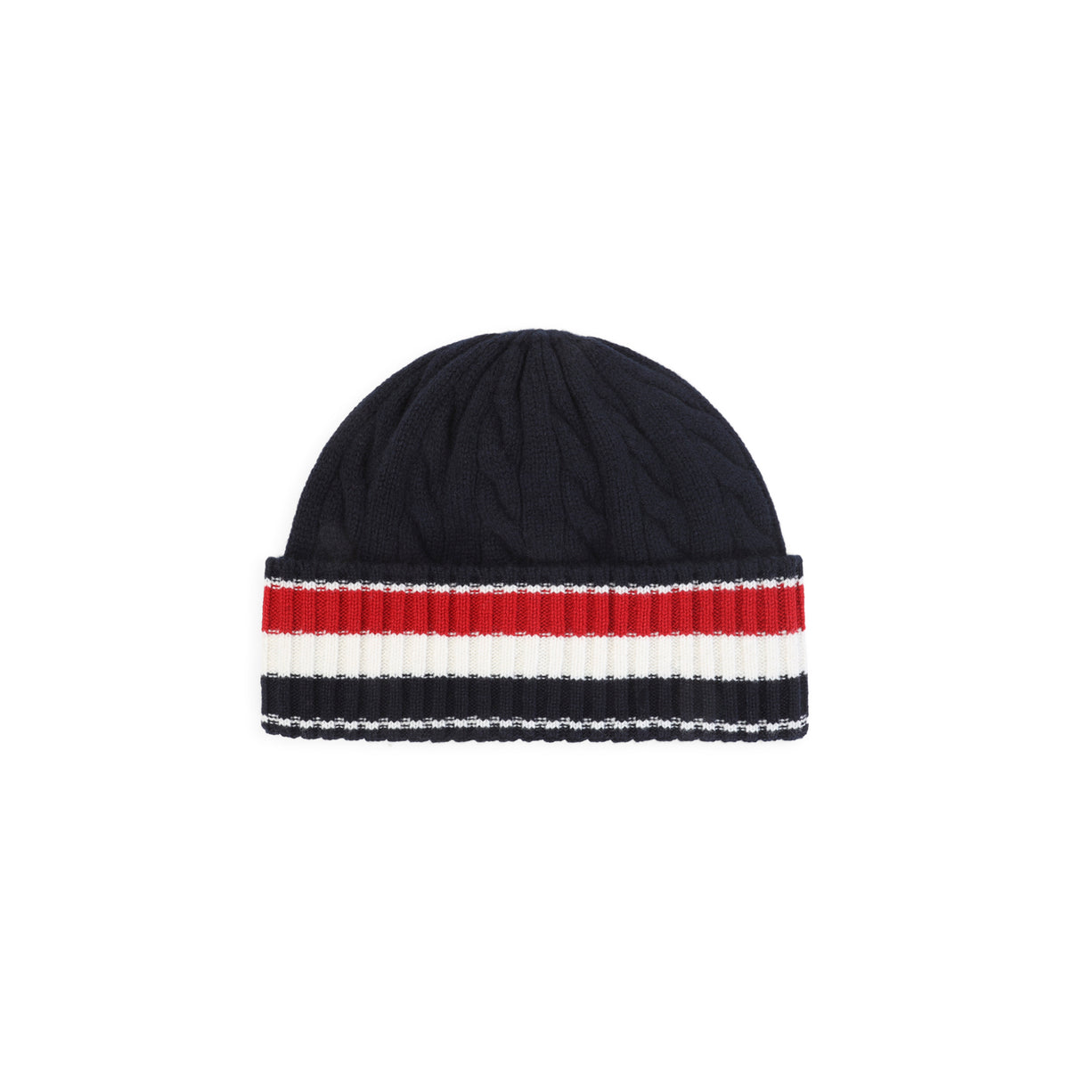 Thom Browne Cable-Knit Beanie Men