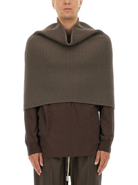 Rick Owens Men Knitted Cape
