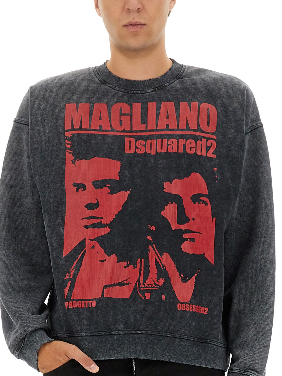 Dsquared2 Men Sweatshirt With Print