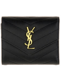 Saint Laurent Women Portafoglio "Cassandre" Matelassé Multi-Fold