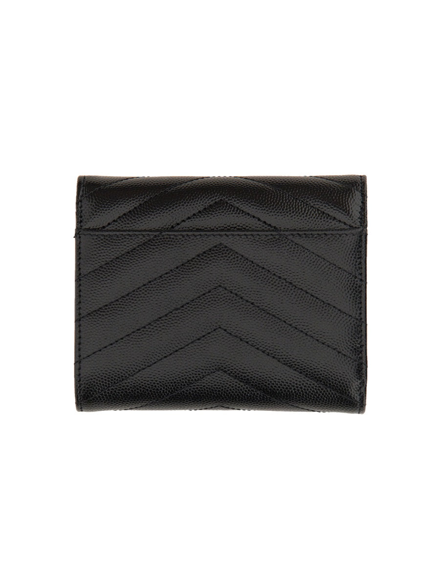 Saint Laurent Women Portafoglio Tri-Fold "Cassandre"