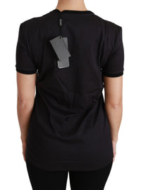 Dolce & Gabbana Dolce & Gabbana Black #ImAChristmasTree Crewneck Top Women's T-shirt