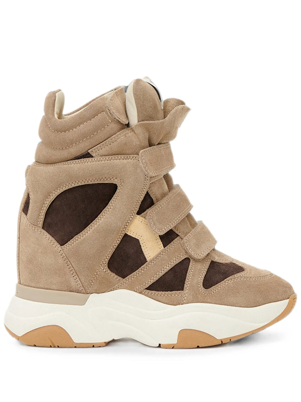 ISABEL MARANT Balskee High-Top Wedge Suede Sneakers Women