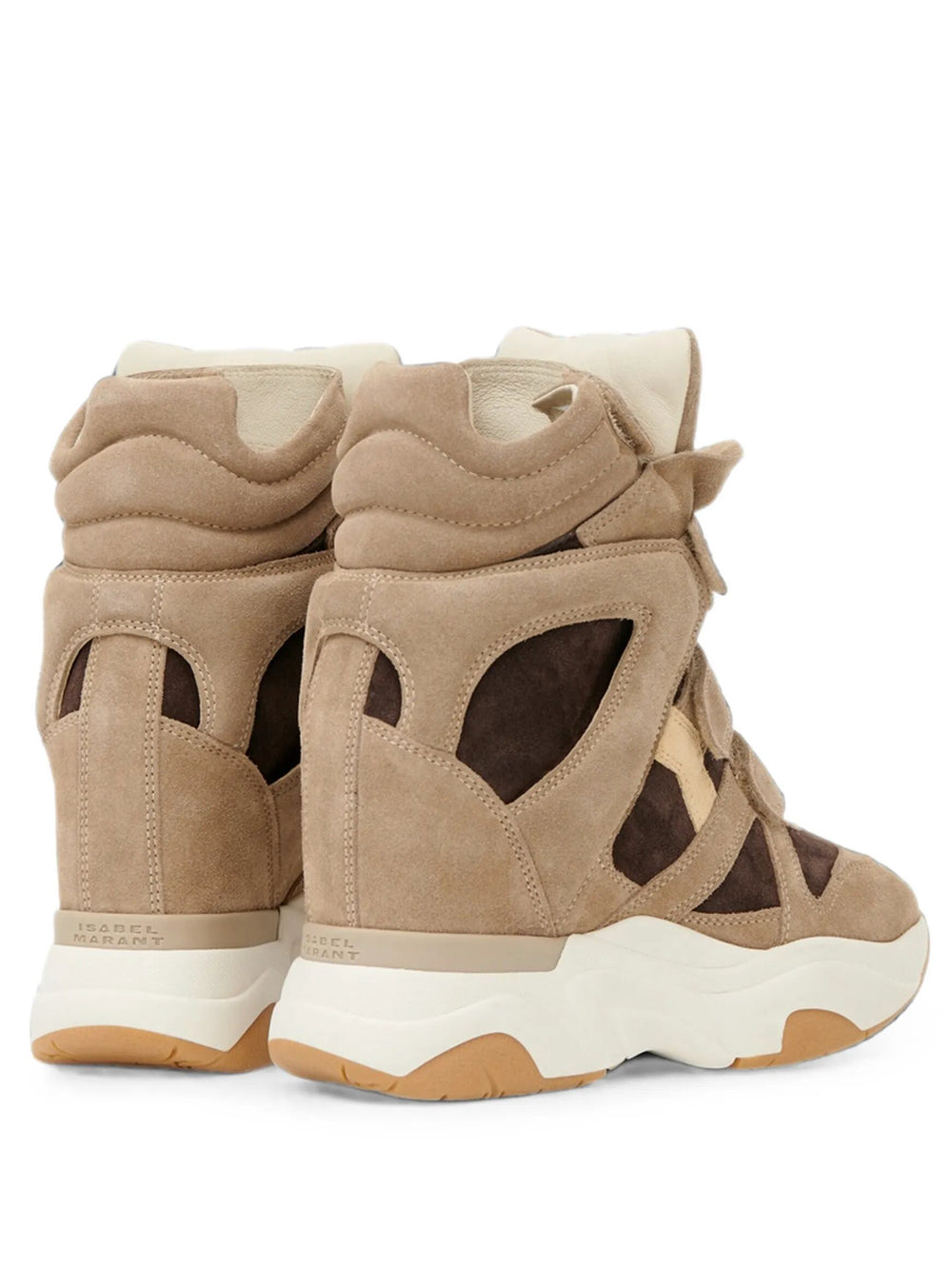 ISABEL MARANT Balskee High-Top Wedge Suede Sneakers Women