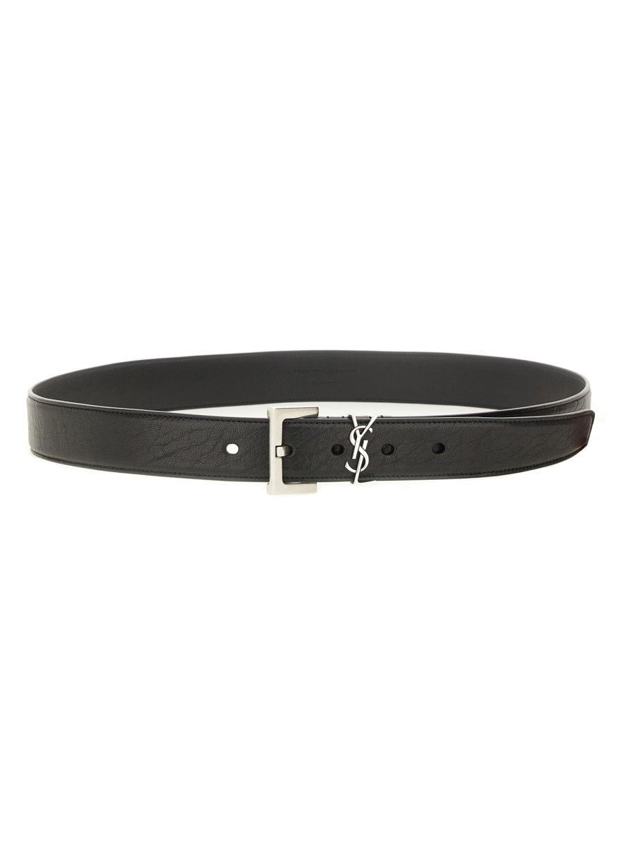 Saint Laurent Men "Cassandras" Belt