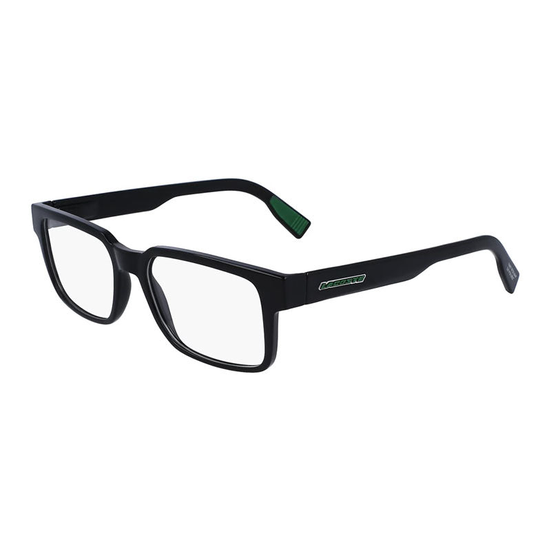 Lacoste Eyeglasses Rectangle Full Rim, Blue Frame and Clear Demo Lenses Lens L2928400