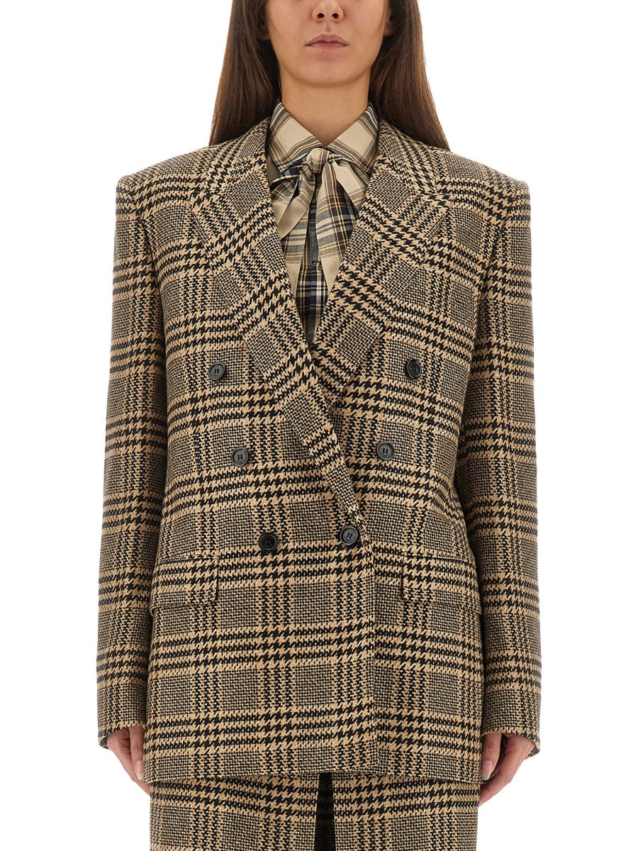 Saint Laurent Women Silk And Cashmere Jacket