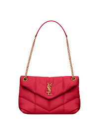 SAINT LAURENT PARIS Small Loulou Puffer Bag In Nappa Leather Women