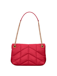 SAINT LAURENT PARIS Small Loulou Puffer Bag In Nappa Leather Women