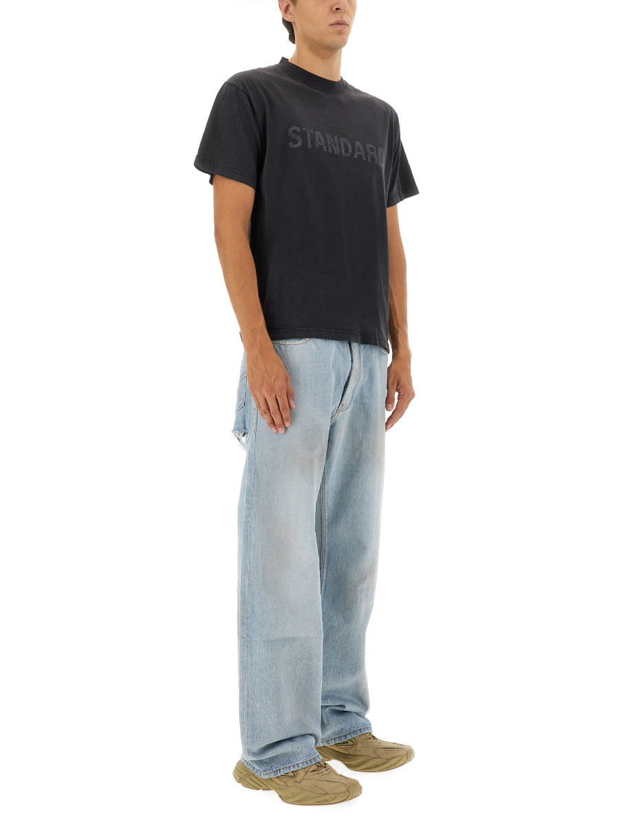 BALENCIAGA Balenciaga Men Deconstructed Jeans