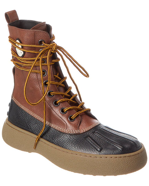 Moncler X Tod'S X Palm Angels Leather Boot – Bluefly