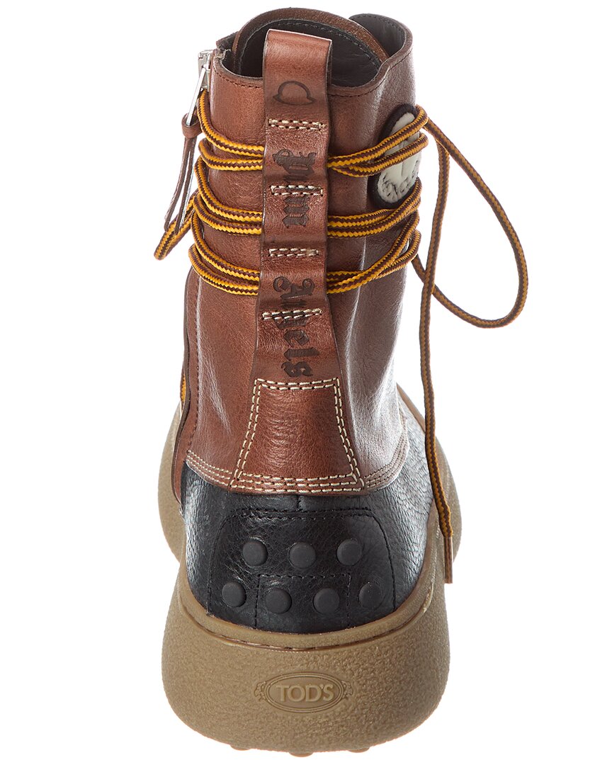 Moncler X Tod’S X Palm Angels Leather Boot