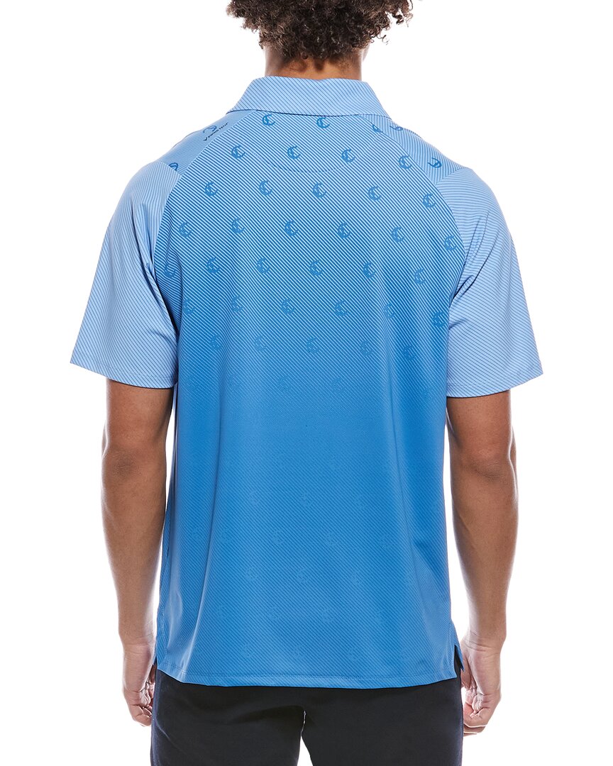 Callaway Engineered C Twill Print Golf Polo Shirt