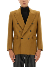 SAINT LAURENT Saint Laurent Men Double-Breasted Wool Jacket