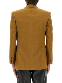 SAINT LAURENT Saint Laurent Men Double-Breasted Wool Jacket