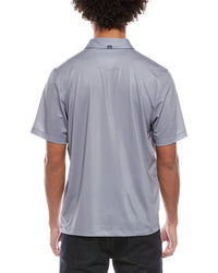 Cutter & Buck Pike Eco Tonal Geo Print Recycled Polo Shirt