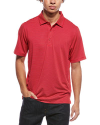 Cutter & Buck Forge Pencil Stripe Stretch Polo Shirt
