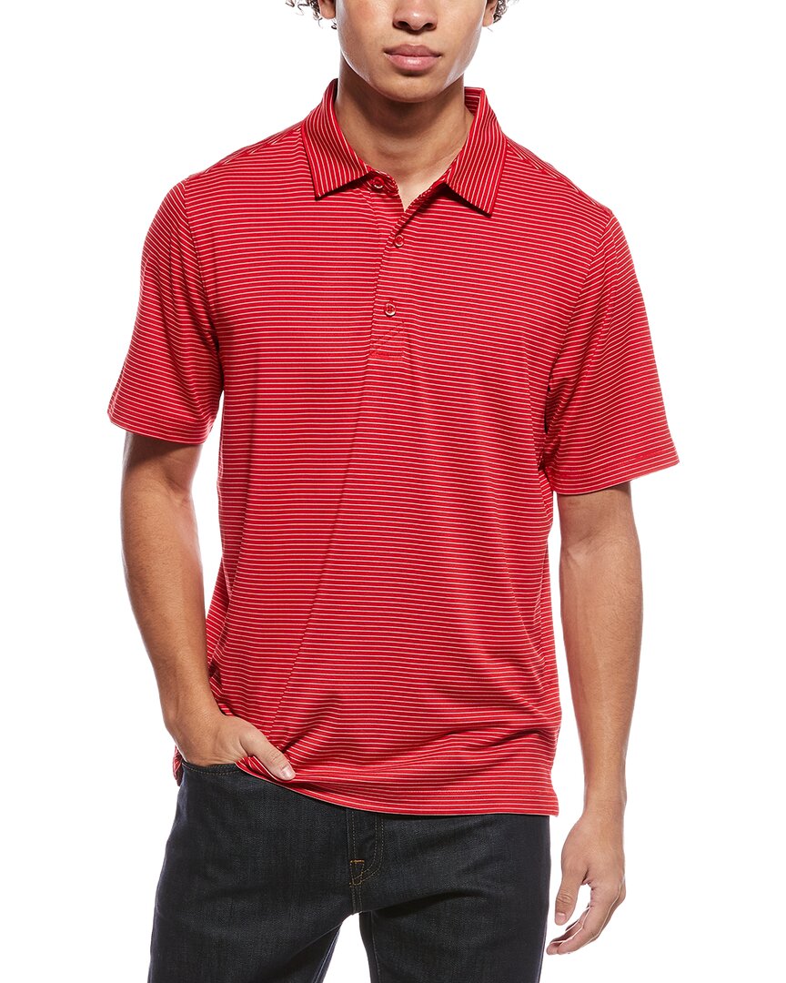 Cutter & Buck Forge Pencil Stripe Stretch Polo Shirt