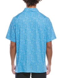 Callaway All Over Chevron Printed Polo Shirt