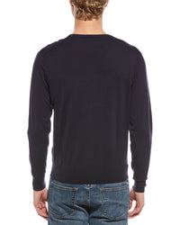 Peter Millar Wool-Blend Crewneck Pullover