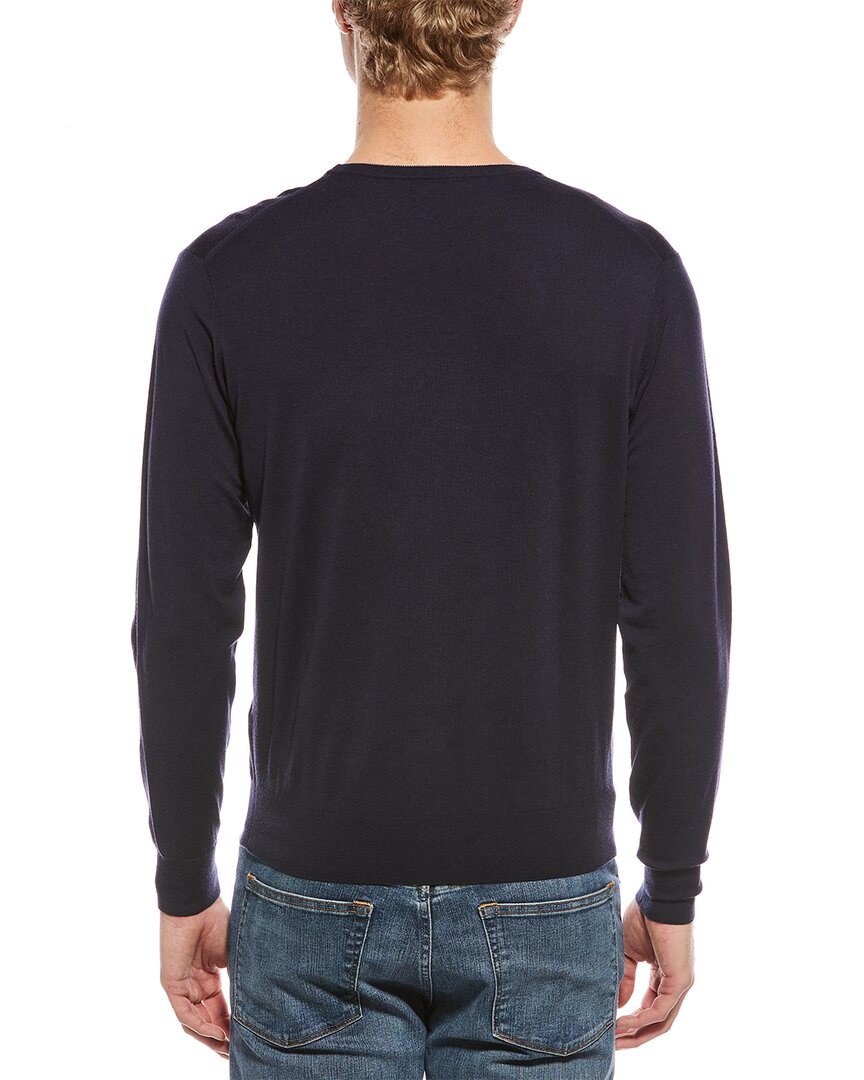 Peter Millar Wool-Blend Crewneck Pullover