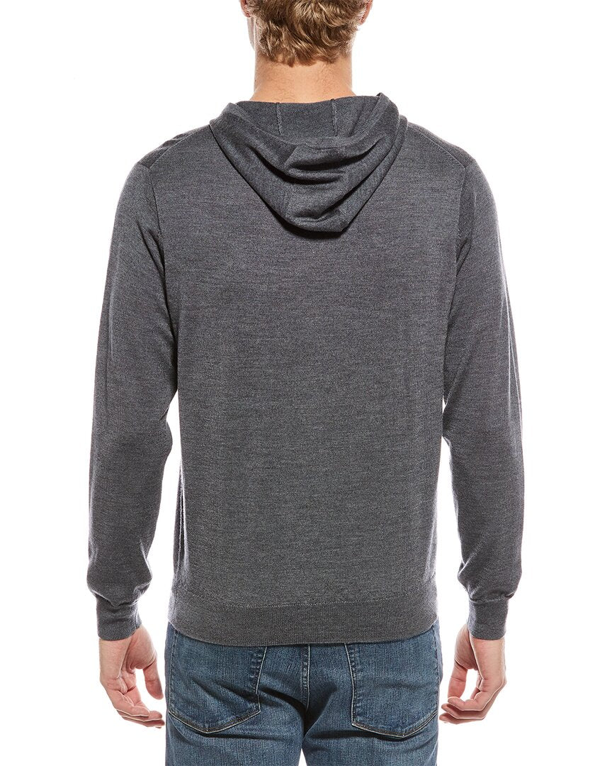 Peter Millar Wool-Blend Hoodie Sweater