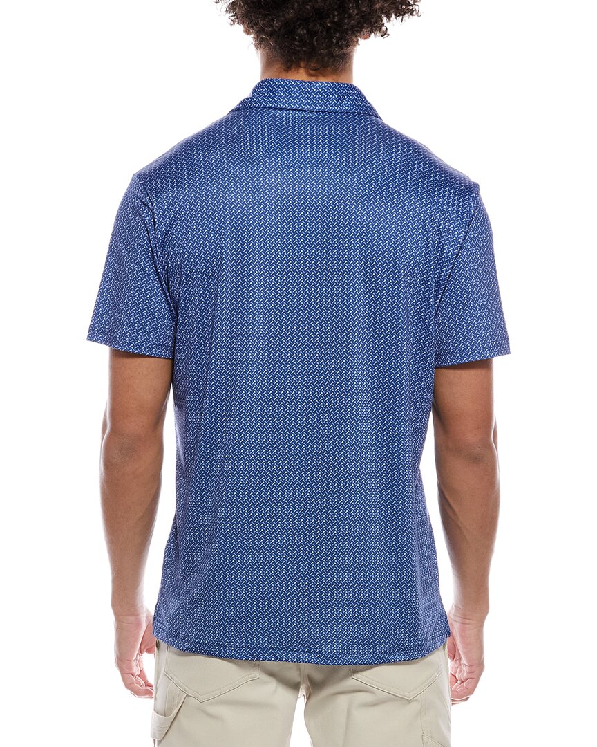 Tailorbyrd Golf Tees Printed Performance Polo Shirt
