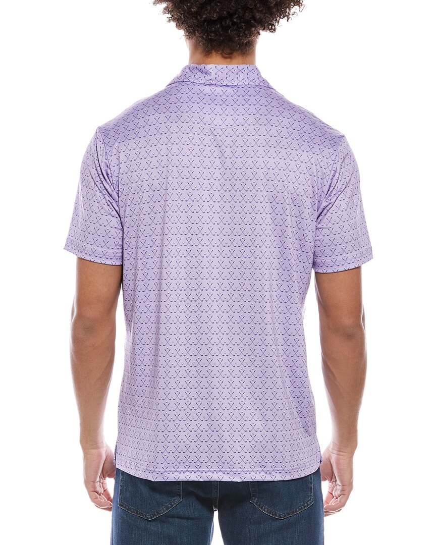 Tailorbyrd Golf Clubs Printed Performance Polo Shirt