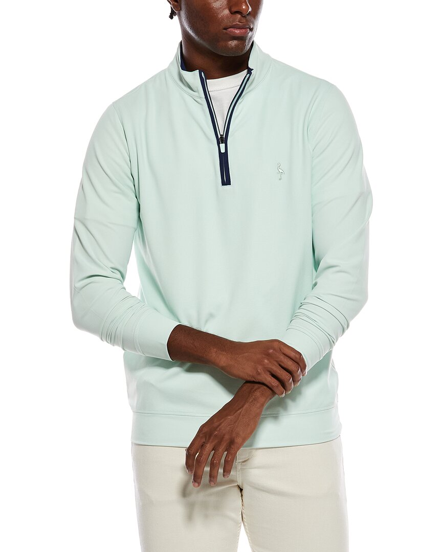 Tailorbyrd Micro Grid Textured Performance 1/4-Zip Pullover
