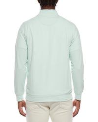 Tailorbyrd Micro Grid Textured Performance 1/4-Zip Pullover