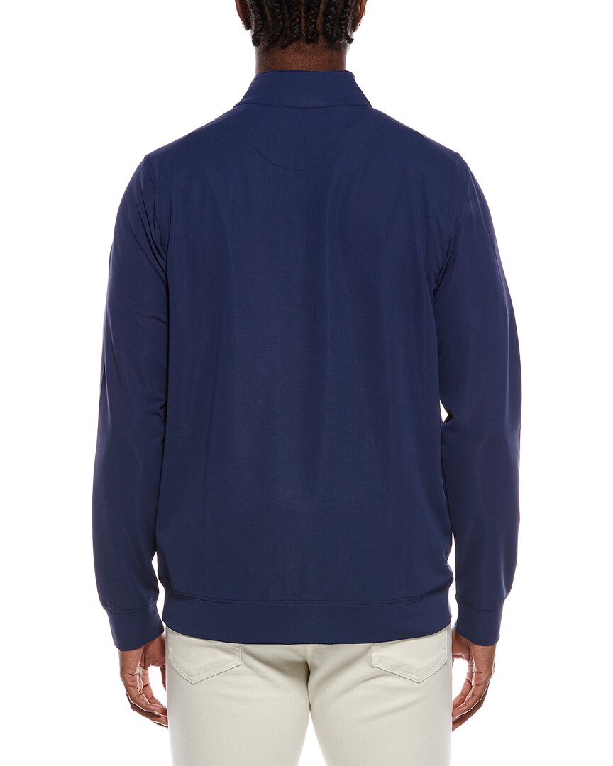 Tailorbyrd Micro Grid Textured Performance 1/4-Zip Pullover