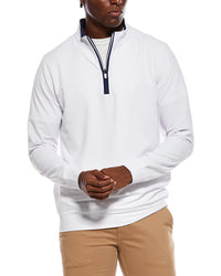 Tailorbyrd Micro Grid Textured Performance 1/4-Zip Pullover
