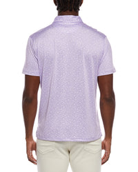 Tailorbyrd Summer Floral Printed Performance Polo Shirt