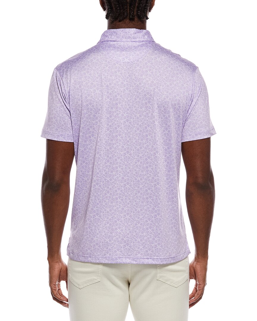 Tailorbyrd Summer Floral Printed Performance Polo Shirt