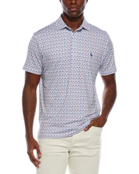 Tailorbyrd Bottoms Up Printed Performance Polo Shirt