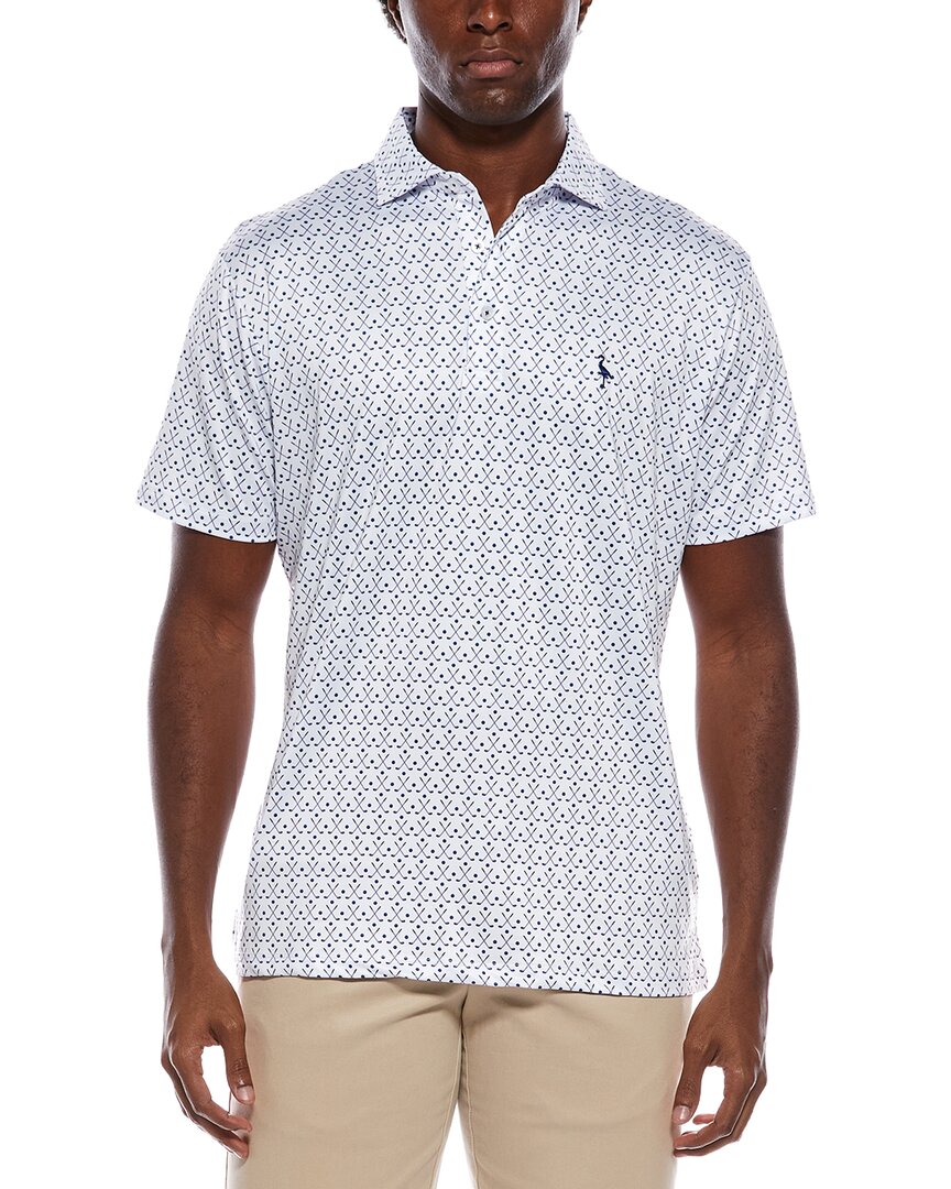 Tailorbyrd Golf Clubs Printed Performance Polo Shirt