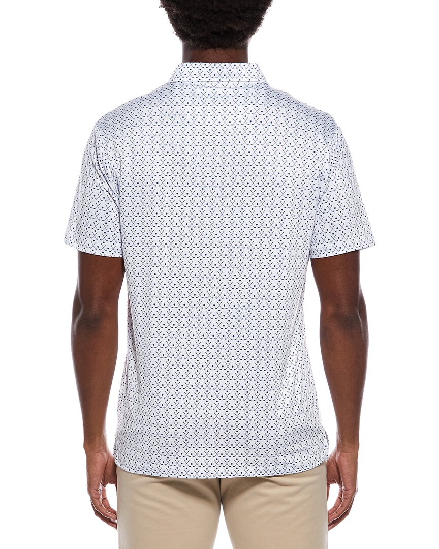 Tailorbyrd Golf Clubs Printed Performance Polo Shirt