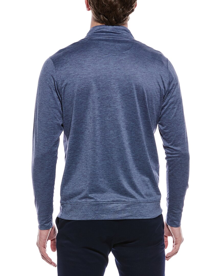 Tailorbyrd Melange Mesh Performance Quarter Zip Pullover